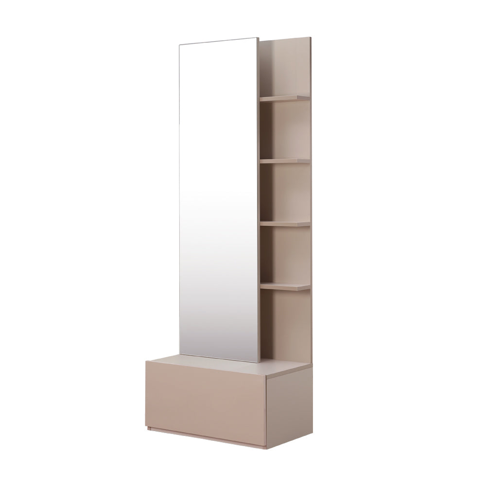 MAZZIMO+MAXI BEDROOM SET (BED+WARDROBE WOOD SLIDE 120 CM.+DRESSING TABLE)