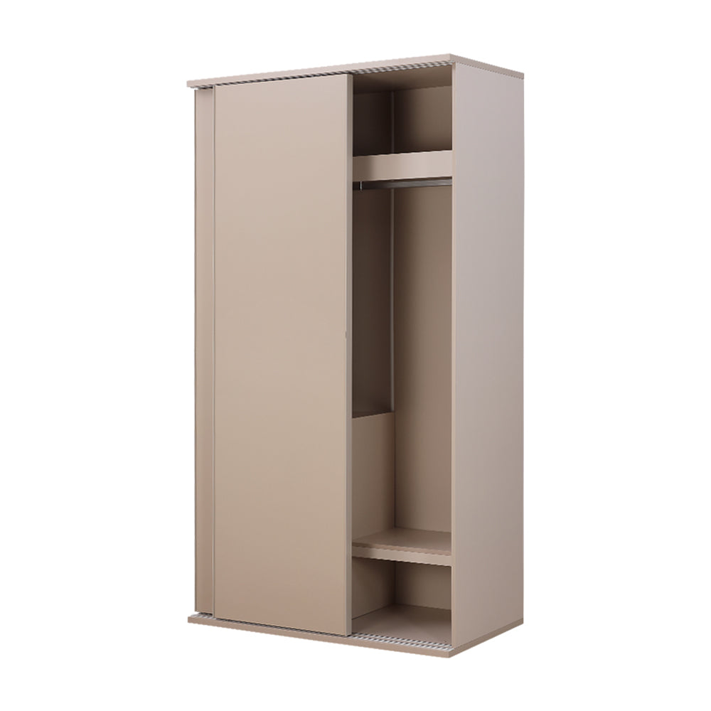 MAZZIMO+MAXI BEDROOM SET (BED+WARDROBE WOOD SLIDE 120 CM.+DRESSING TABLE)