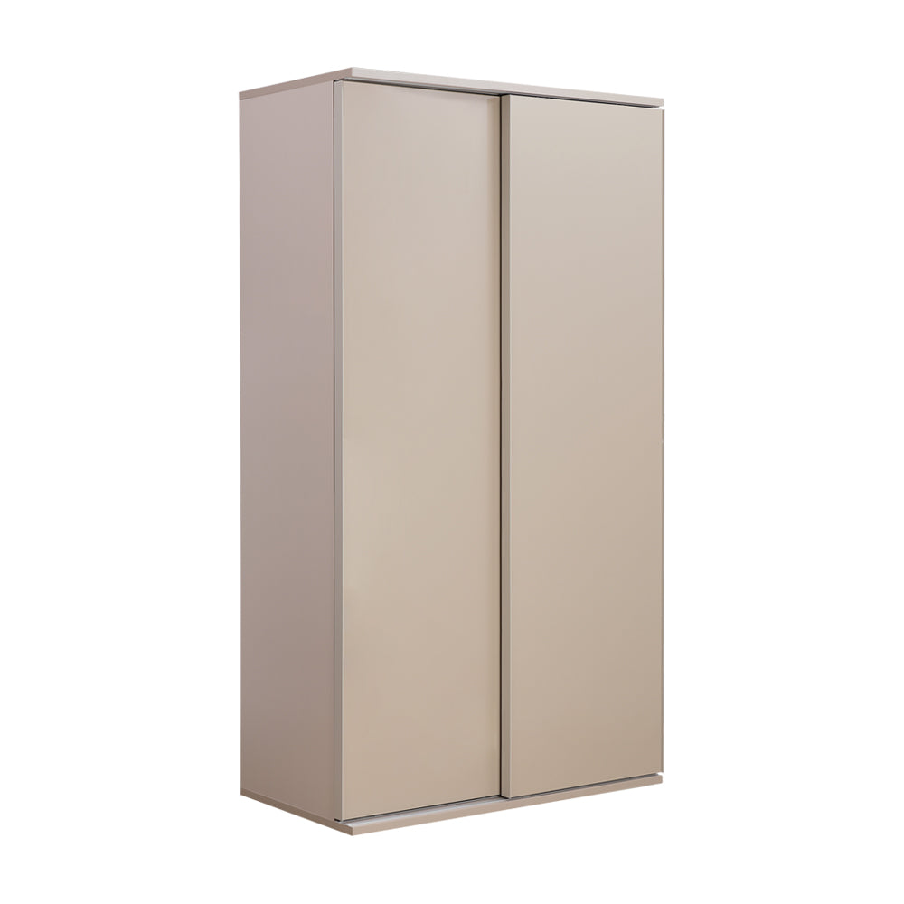 MAZZIMO+MAXI BEDROOM SET (BED+WARDROBE WOOD SLIDE 120 CM.+DRESSING TABLE)