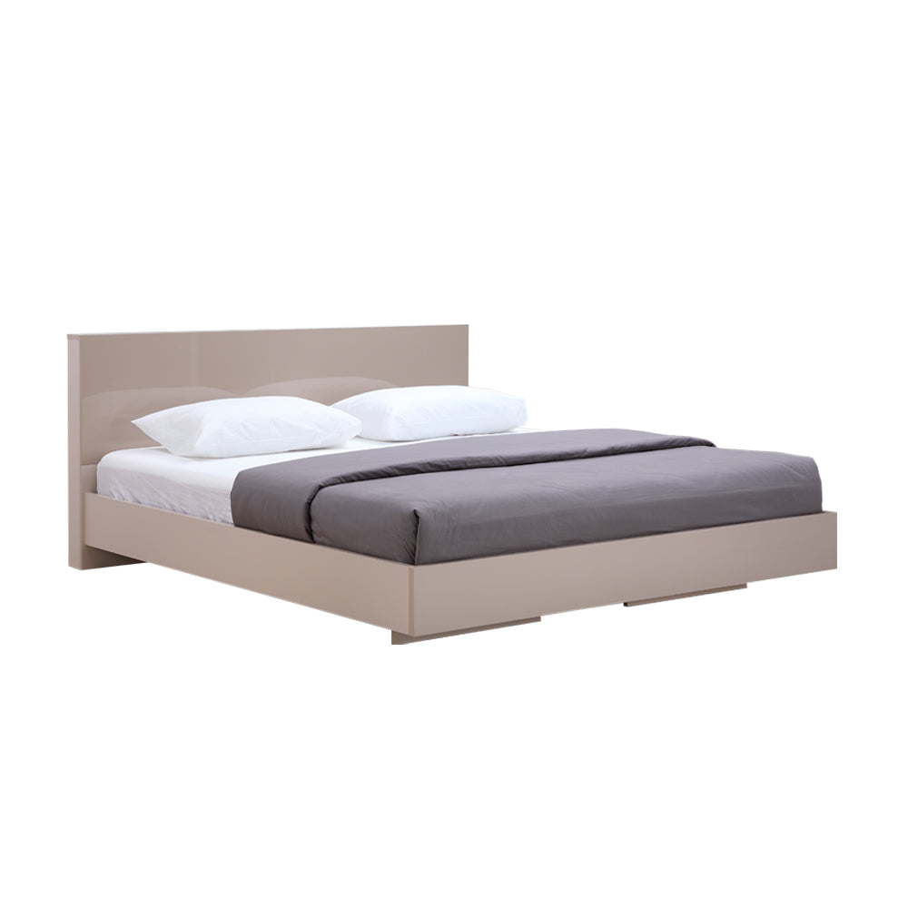 MAZZIMO+MAXI BEDROOM SET (BED+WARDROBE WOOD SLIDE 120 CM.+DRESSING TABLE)
