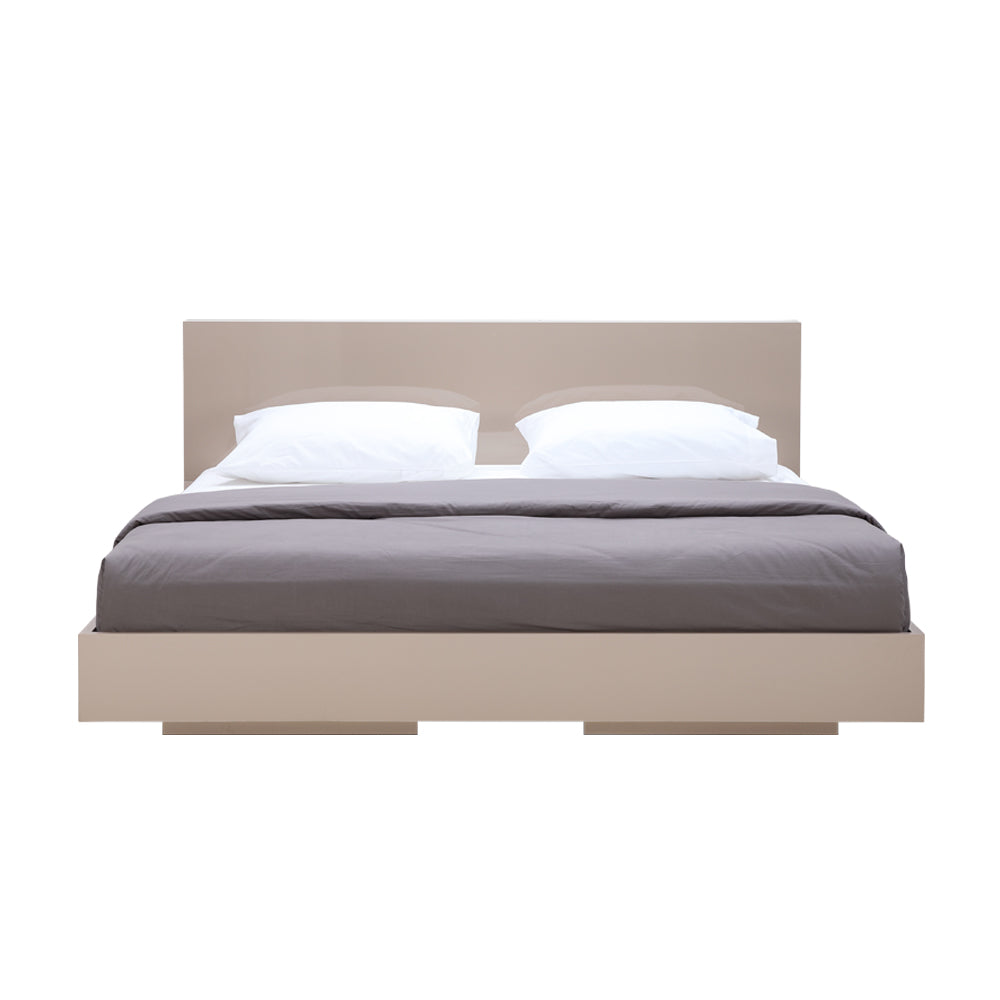 MAZZIMO+MAXI BEDROOM SET (BED+WARDROBE WOOD SLIDE 120 CM.+DRESSING TABLE)